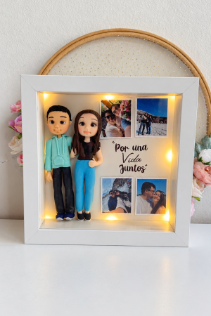 Cuadro box pareja simple