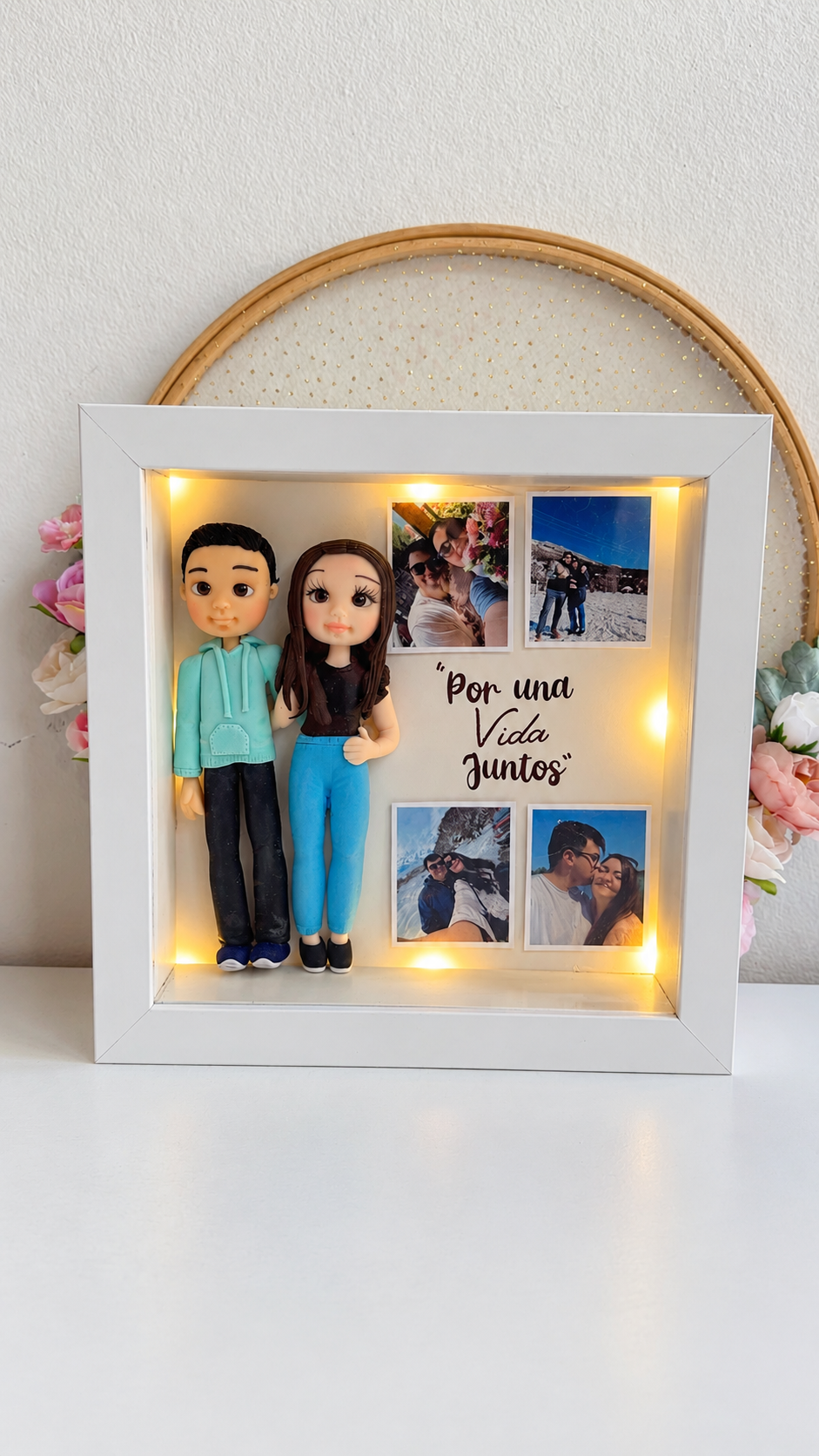 Cuadro box pareja simple